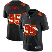 Maglia NFL Limited Kansas City Chiefs Jones Logo Dual Overlap Nero