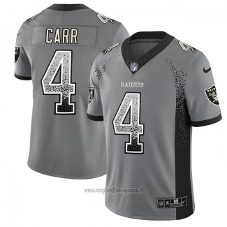 Maglia NFL Limited Las Vegas Raiders Carr Rush Drift Fashion Grigio