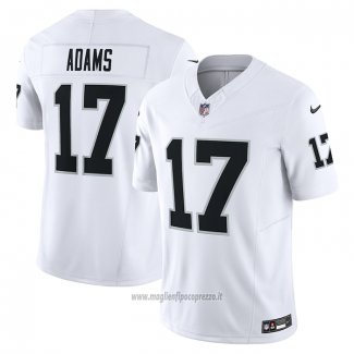 Maglia NFL Limited Las Vegas Raiders Davante Adams Vapor F.u.s.e. Bianco