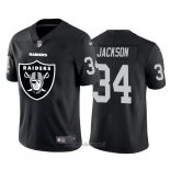 Maglia NFL Limited Las Vegas Raiders Jackson Big Logo Nero