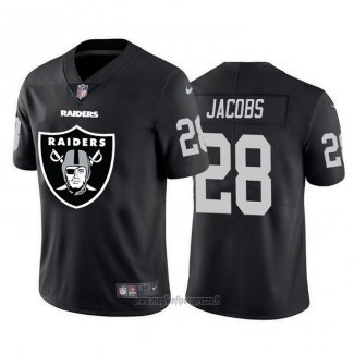 Maglia NFL Limited Las Vegas Raiders Jacobs Big Logo Nero