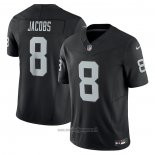 Maglia NFL Limited Las Vegas Raiders Josh Jacobs Vapor F.u.s.e. Nero