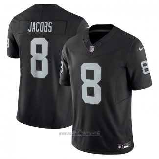Maglia NFL Limited Las Vegas Raiders Josh Jacobs Vapor F.u.s.e. Nero