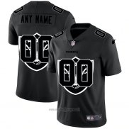 Maglia NFL Limited Las Vegas Raiders Personalizzate Logo Dual Overlap Nero