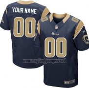 Maglia NFL Limited Los Angeles Rams Personalizzate Nero