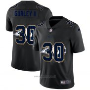 Maglia NFL Limited Los Angeles Rams Gurley Ii Logo Dual Overlap Nero