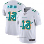 Maglia NFL Limited Miami Dolphins Marino Logo Dual Overlap Bianco