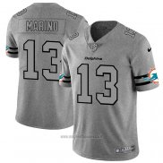 Maglia NFL Limited Miami Dolphins Marino Team Logo Gridiron Grigio
