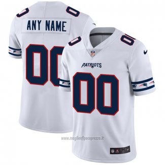 Maglia NFL Limited New England Patriots Personalizzate Team Logo Fashion Bianco