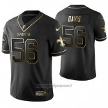 Maglia NFL Limited New Orleans Saints Demario Davis Golden Edition Nero
