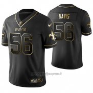 Maglia NFL Limited New Orleans Saints Demario Davis Golden Edition Nero