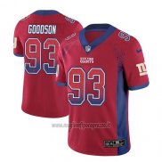 Maglia NFL Limited New York Giants Bj Goodson Rosso 2018 Rush Drift Fashion