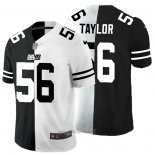 Maglia NFL Limited New York Giants Taylor Black White Split