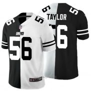Maglia NFL Limited New York Giants Taylor Black White Split