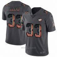 Maglia NFL Limited New York Jets Adams Retro Flag Nero