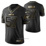 Maglia NFL Limited New York Jets C.j. Mosley Golden Edition Nero