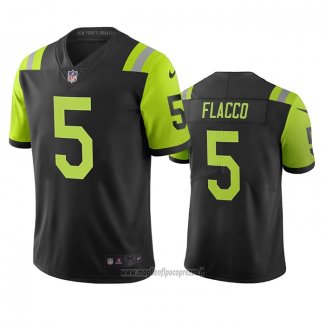 Maglia NFL Limited New York Jets Joe Flacco Citta Edition Verde Nero