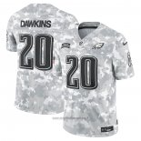 Maglia NFL Limited Philadelphia Eagles Brian Dawkins 2024 Salute To Service Retired Grigio