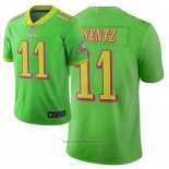 Maglia NFL Limited Philadelphia Eagles Carson Wentz Citta Edition Verde