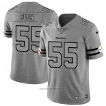 Maglia NFL Limited Pittsburgh Steelers Bush Team Logo Gridiron Grigio