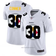 Maglia NFL Limited Pittsburgh Steelers Conner Logo Dual Overlap Bianco