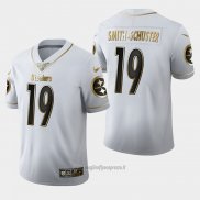 Maglia NFL Limited Pittsburgh Steelers Smith-schuster Golden Edition Bianco