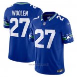 Maglia NFL Limited Seattle Seahawks Tariq Woolen Vapor F.U.S.E. Blu
