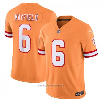 Maglia NFL Limited Tampa Bay Buccaneers Baker Mayfield 2nd Alternato Vapor F.U.S.E. Arancione