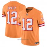 Maglia NFL Limited Tampa Bay Buccaneers Tom Brady Vapor F.U.S.E. Arancione