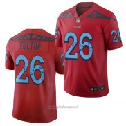 Maglia NFL Limited Tennessee Titans Kristian Fulton Citta Edition Rosso