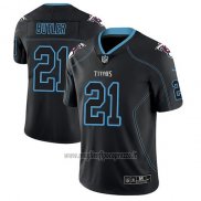 Maglia NFL Limited Tennessee Titans Malcolm Butler Nero Color Rush 2018 Lights Out