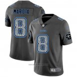 Maglia NFL Limited Tennessee Titans Mariota Static Fashion Grigio
