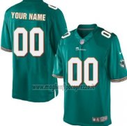 Maglia NFL Miami Dolphins Personalizzate Verde