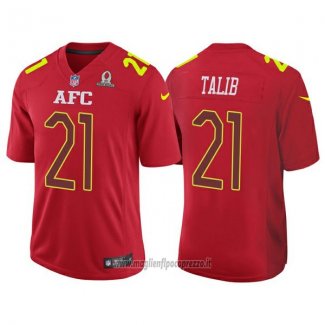 Maglia NFL Pro Bowl AFC Talib 2017 Rosso