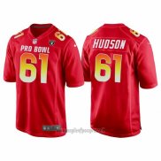 Maglia NFL Pro Bowl Las Vegas Raiders 61 Rodney Hudson AFC 2018 Rosso