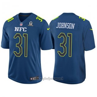 Maglia NFL Pro Bowl NFC Johnson 2017 Blu