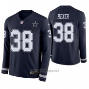 Maglia NFL Therma Manica Lunga Dallas Cowboys Jeff Heath Blu