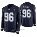 Maglia NFL Therma Manica Lunga Dallas Cowboys Maliek Collins Blu