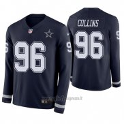Maglia NFL Therma Manica Lunga Dallas Cowboys Maliek Collins Blu