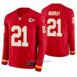 Maglia NFL Therma Manica Lunga Kansas City Chiefs Eric Murray Rosso