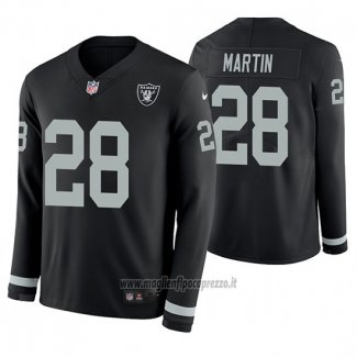 Maglia NFL Therma Manica Lunga Las Vegas Raiders Doug Martin Nero