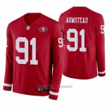 Maglia NFL Therma Manica Lunga San Francisco 49ers Arik Armstead Rosso