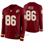 Maglia NFL Therma Manica Lunga Washington Commanders Jordan Reed Rosso