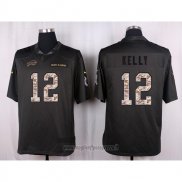 Maglia NFL Anthracite Buffalo Bills Kelly 2016 Salute To Service