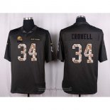 Maglia NFL Anthracite Cleveland Browns Crowell 2016 Salute To Service