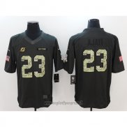 Maglia NFL Anthracite Miami Dolphins 23 Ajayi Nero