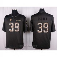 Maglia NFL Anthracite Miami Dolphins Csonka 2016 Salute To Service