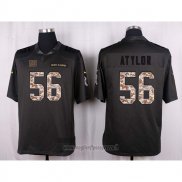 Maglia NFL Anthracite New York Giants Atylor 2016 Salute To Service