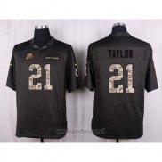 Maglia NFL Anthracite Washington Commanders Taylor 2016 Salute To Service