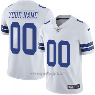 Maglia NFL Bambino Dallas Cowboys Personalizzate Bianco